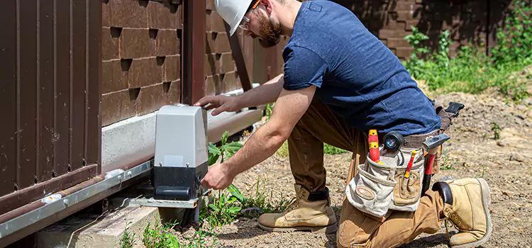 Electric Driveway Gate Installation East Moline
